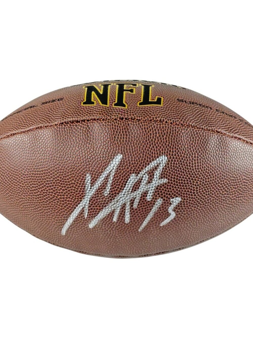 Keenan Allen Signed Wilson NFL Football LA Chargers Bears Exact Proof COA